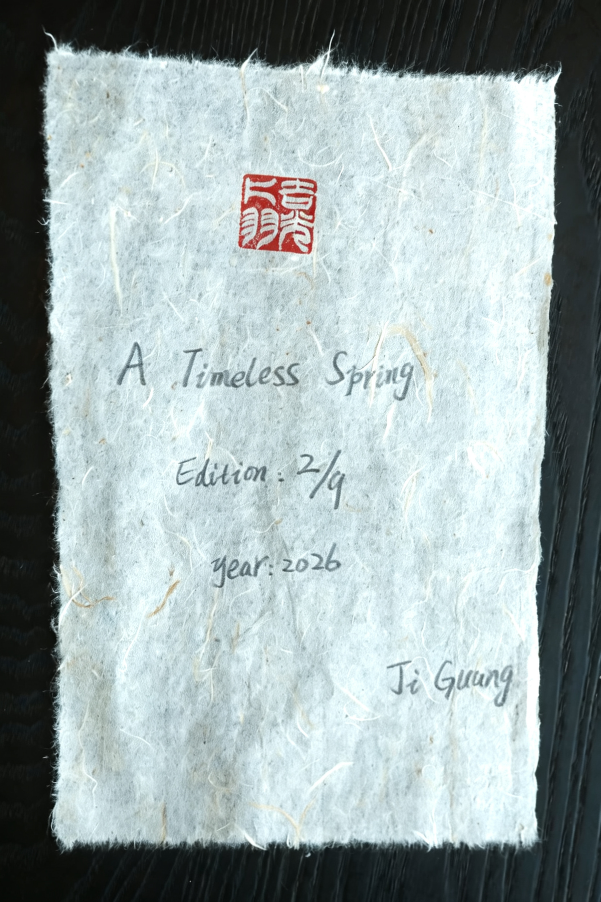 A Timeless Spring | Minimalist Zen Ink Art